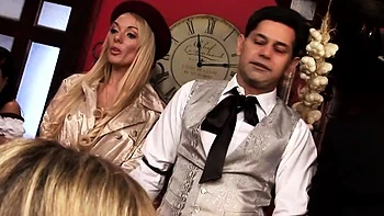 Insane 4 way with the greatest dark hued and black XXX