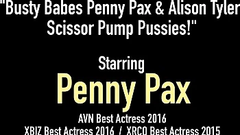 Glamorous Alison and Penny's pornstar sex