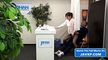 Japanese Coed First Day On The Job