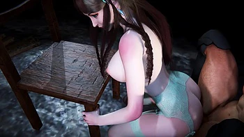 3D Anime Cosplay Asian Whore Got Her Tight Pussy Fucked so Hard