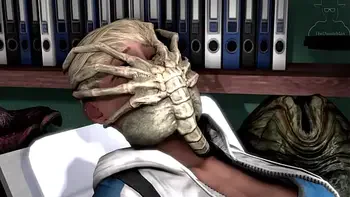 Belly movements (no sound)