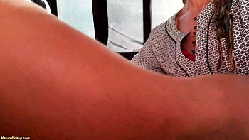 Lustful sugar baby's pickup scene