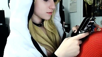 Euro Blonde Solo Masturbation