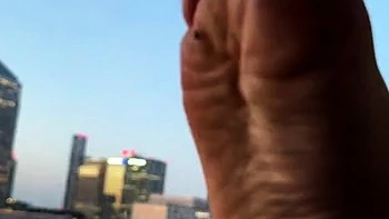 Black Amateur Explore Hot Foot Fetish