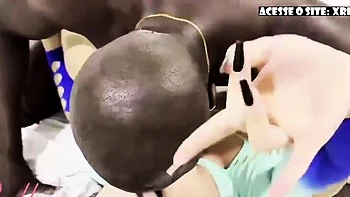 Amateur Babe is a Ball Licking Tramp and Blowjob Master