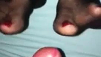 Stockings: Amateur, Handjob  Xhamster Porn