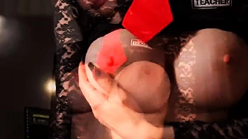 The teacher recorded a tutorial on blowjobs with my sausage