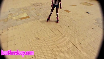 Hd Asian Beauty First Time Roller Staking Sucking Big Dick Deep Throat Throat