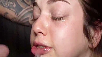 Old Man With Huge Dick Destroys This Poor Blonde Teens 18+ Throat - Keilabassi77 & Elnonohub