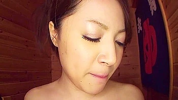 Japanese Couple Have Sex At Spa And She Squirts With Her Fingers And Sucks His Cock At The Same Time