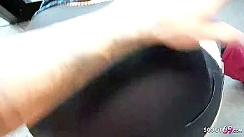 German Curvy Granny At Amateur Cheating Fuck With Young Guy