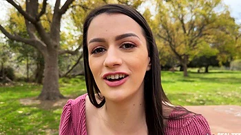 Donnie Rock fucked Summer Renee on the sofa in doggy style