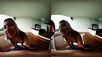 VR fun: Blowjob, Doggy  Cowgirl Porn