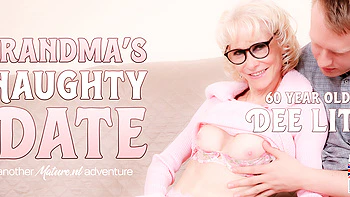 Dee Lite Is A 60 Year Old British Granny That Has A Naughty Date With A 29 Year Old Man