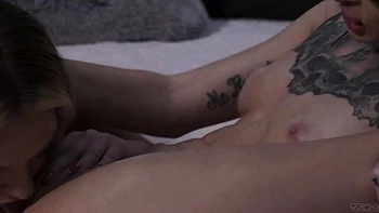 Tera Winters and Gracie Gates's fingering xxx by Wicked Pictures