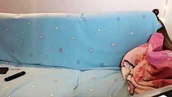 Big boob brunette masturbates on webcam