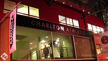 Soccer Babe Enjoys A Hard Spit Roast After The Match