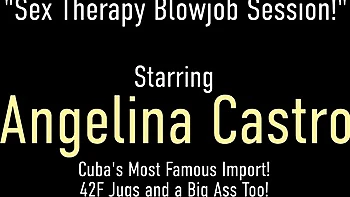 Watch thrilled Angelina Castro's scene