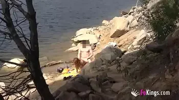 Jade looks for dudes to fuck at the lake. She loves exhibitionist experiences!