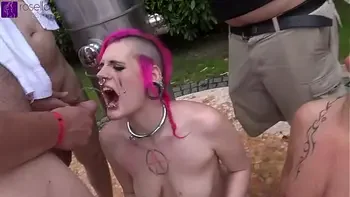 Kinky Teeny and Milf - Outdoor Piss Orgy! Full movie