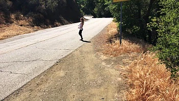 Blonde Creampie'd By Personal Trainer Outdoors