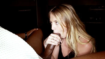 A blonde babe Chloe Scott gets fucked by a huge black cock