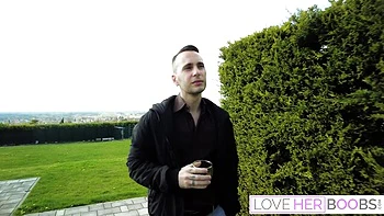 Billie Star and Raul Costa's nipple sucking action by Love Her Boobs