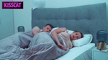 Why Stepmommy Wakes With Stepsons Wang In Hand Post-fight? Will This Babe Gets Face Cum In Share Daybed?