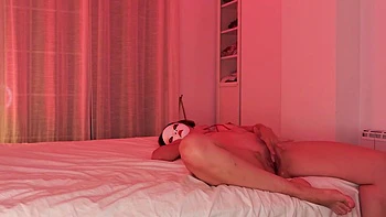 Masked Woman Bareback Sex Deep Creampie Inside