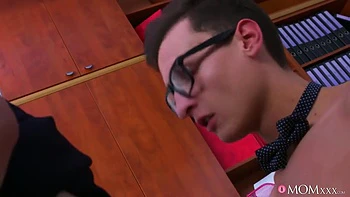 Mature Bosss Desire In Fiery Office Geek Bliss