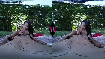 Sex In Nature With The Beautiful Paula