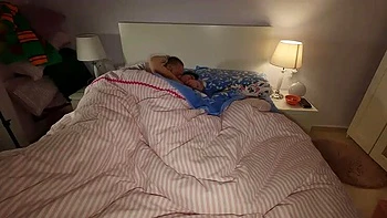 Hot MILF Stepmom Fucks Stepson at Home - Hairy Pussy Creampie & Big Ass Doggy Style