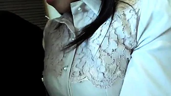 Japanese teen oil fingering her tight pussy