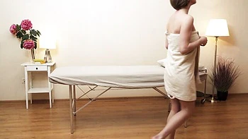 Virgin Massage featuring Aziza's lesbian movie