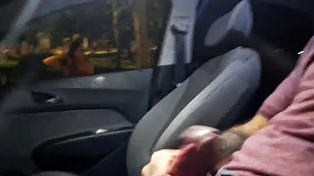 Ksalnovinhos & Fanny Squirting Fuck at Bus Stop - Latina Babe Gets Cumshot in Car