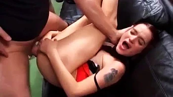 Flexible teen in wild anal orgy: Doggy, Missonary  Amateur Porn