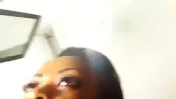 Black sweetheart toys her ass and pussy: Amateur, Big Ass  Fansly Porn