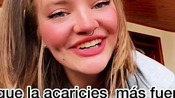 Spanish JOI with a Big Ass Gringa Blonde