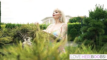 Blondie bombshell sex with sublime Dean Van Damme and Blondie Bombshell from Love Her Boobs