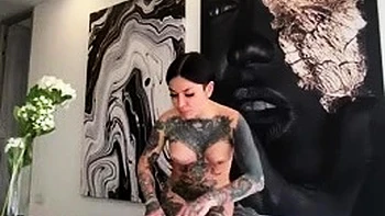 Badninax Gets Dressed In Shiny Tight Dress