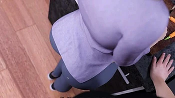 Stepmom Gets Ass Grinding From 18 Year Old Step Son - Mature & Horny