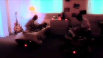 Lustful College Babes Invite Two Studs to a Steamy Orgy