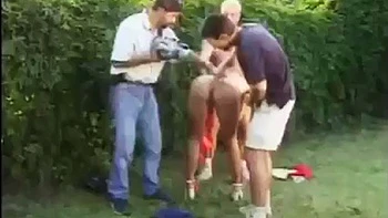 Pic nic DP ft. Caroline Cage: Doggy, Babe  Big Ass Porn