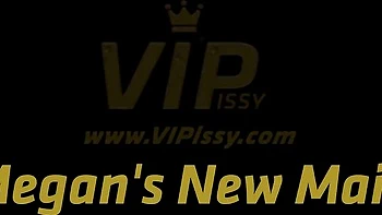 Stylish Gina and Megan's piss on pussy action