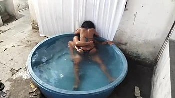 Amateur Latina Teen Blowjob - Cum in Mouth Fuck with Brazilian Couple