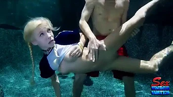 Underwater Fuck: Blowjob, Missonary  Babe Porn