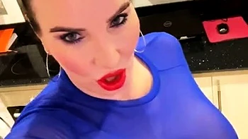 Great Big Boobs On Masturbating Redhead