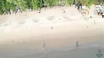 Asian beauty Putri Cinta shows off hard round tits in Sparks Fly film