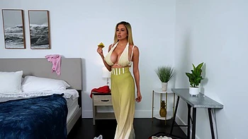 Ethan Seeks is lucky to fuck hot milf Caitlin Bell