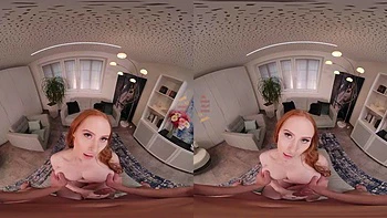 REDHEAD BABE WANTA FUCK YOU: Blowjob, Cowgirl  Missonary VR Porn